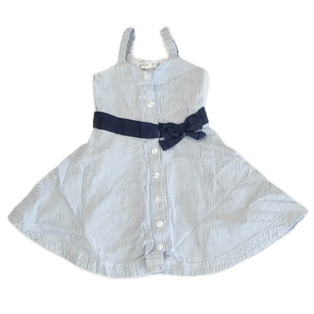 Hope and Henry Girls Blue Stripe Dress size: 3T